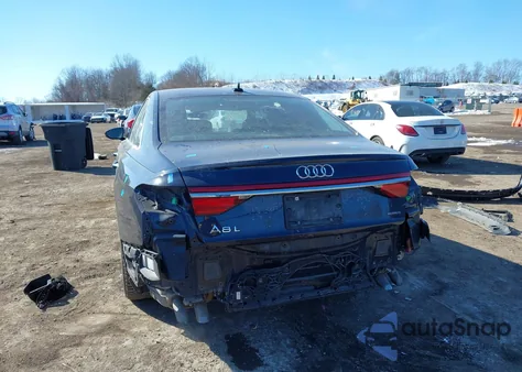 2019 Audi A8 L 55 from USA, damaged, VIN WAU8DAF89KN009132